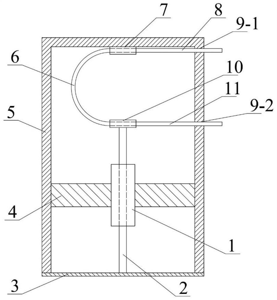 An optical fiber macrobending pressure sensor and its measurement system