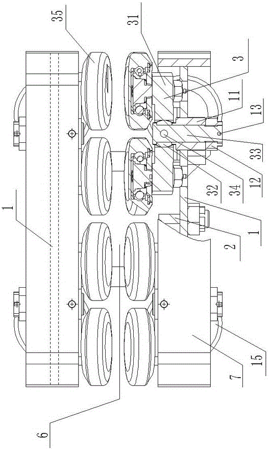 Monorail crane heavy walking trolley