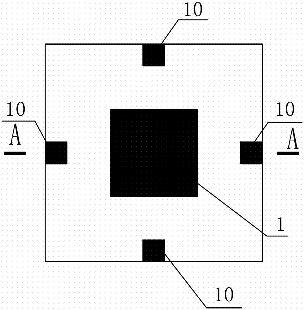 Earthquake-isolation energy dissipator for ultra-high-voltage converter transformer