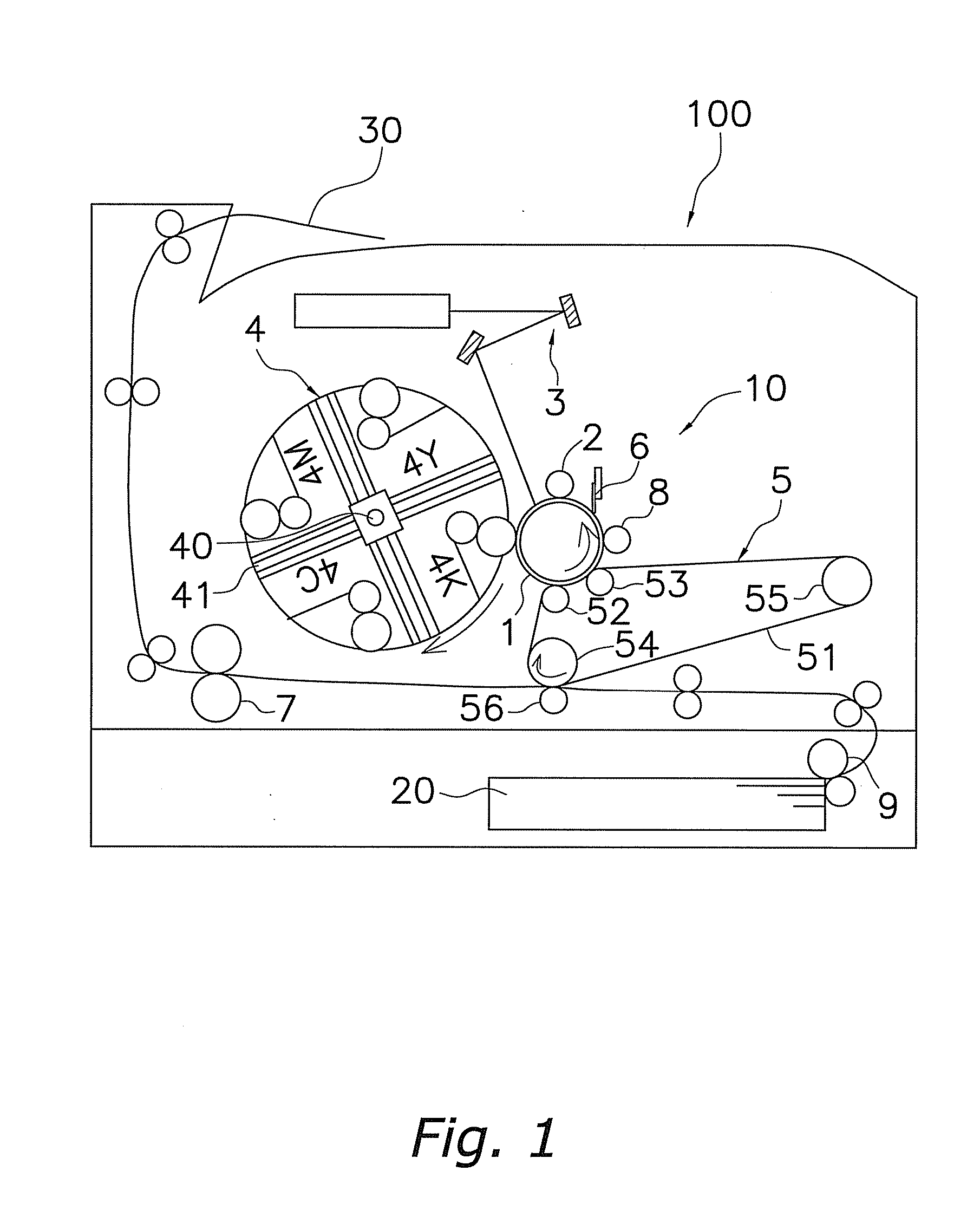 Belt rotation device for image forming device