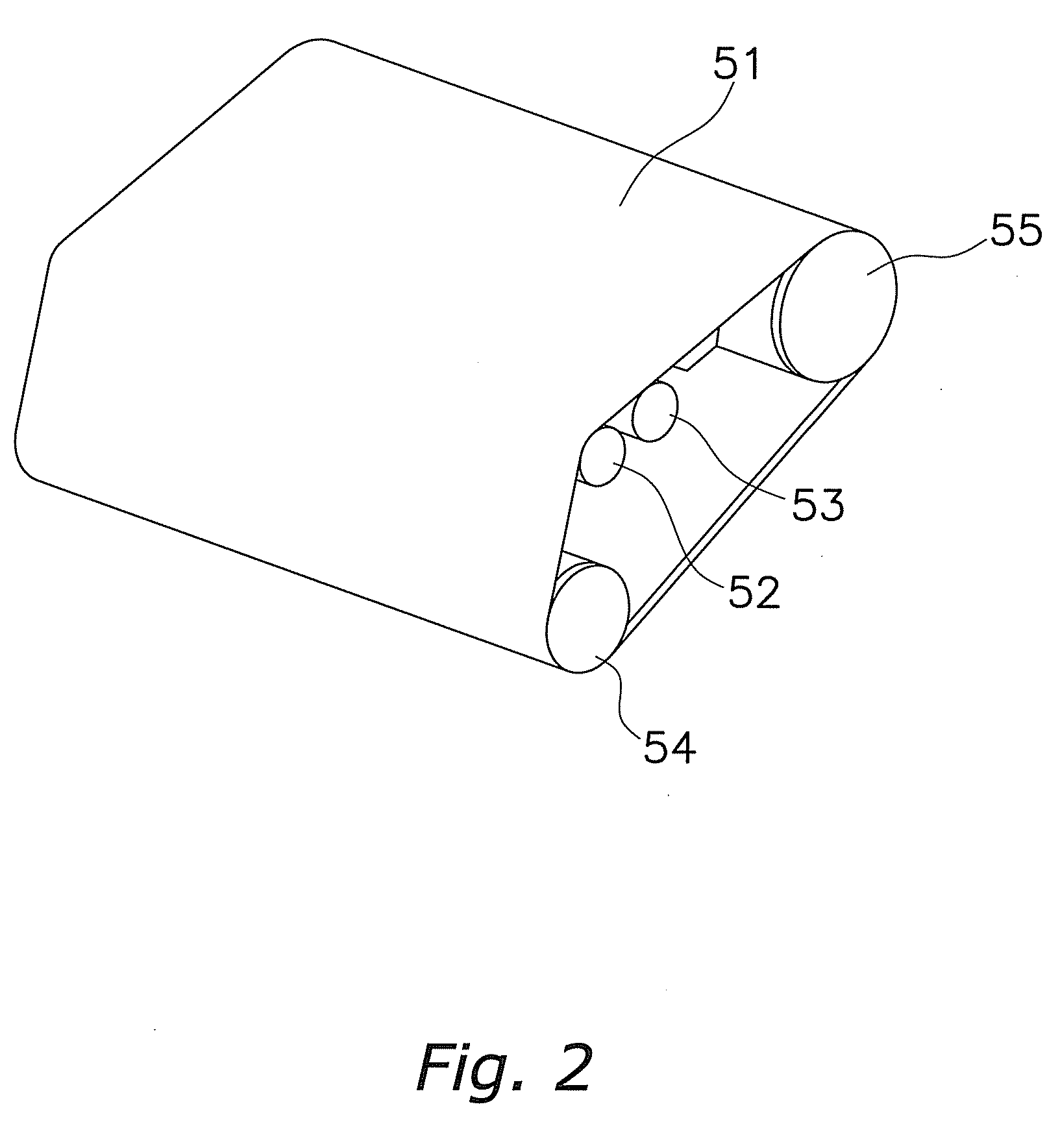 Belt rotation device for image forming device