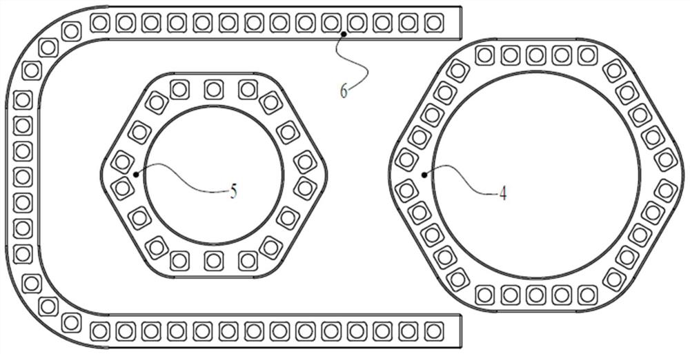 A parallel external fixator system for ankle deformity requiring five-degree-of-freedom correction