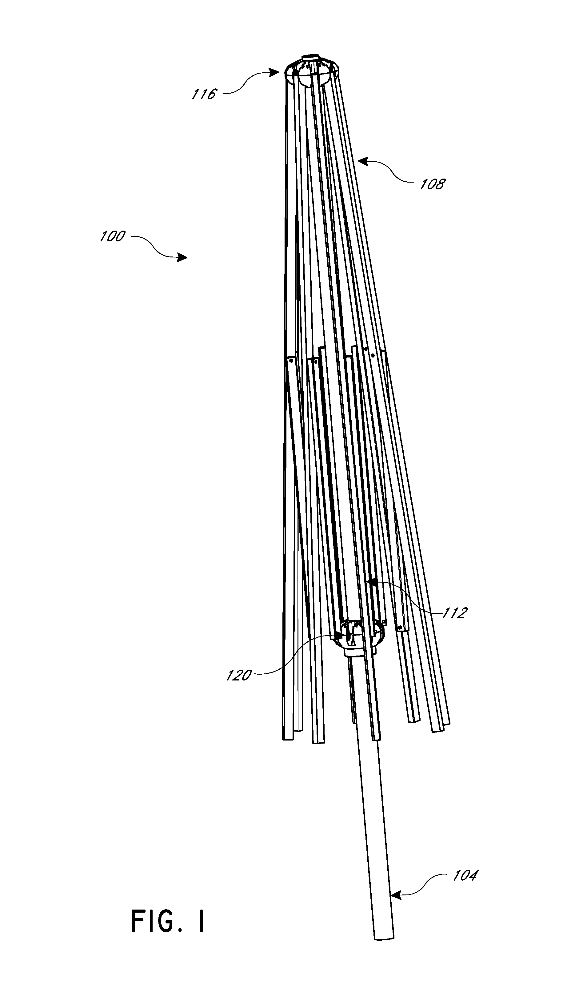 Quick assembly methods and components for shade structures