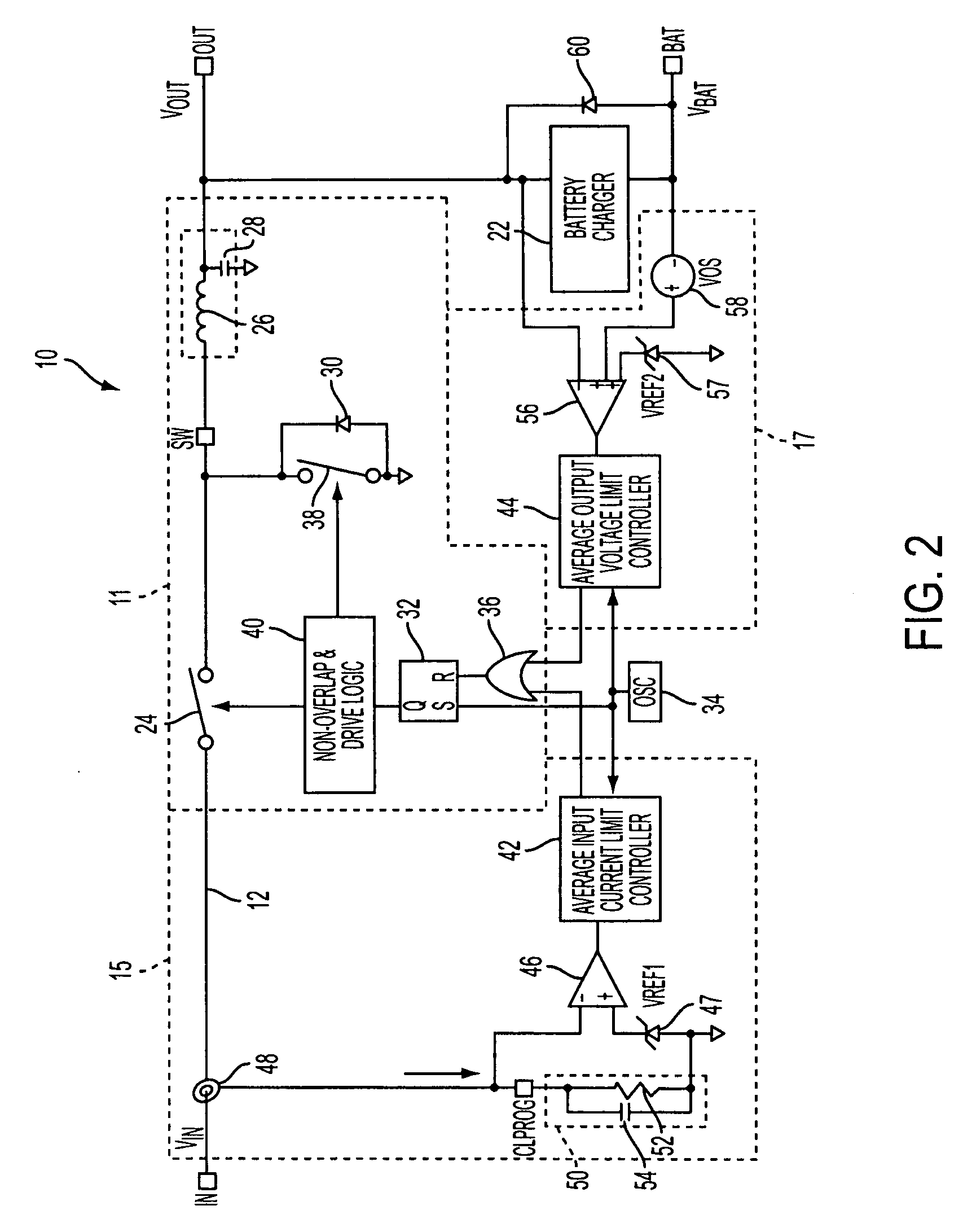 Power manager and power managing method for battery-powered application