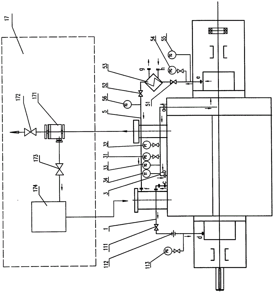 Temperature rise control system of high-pressure liquefied hydrocarbon pump