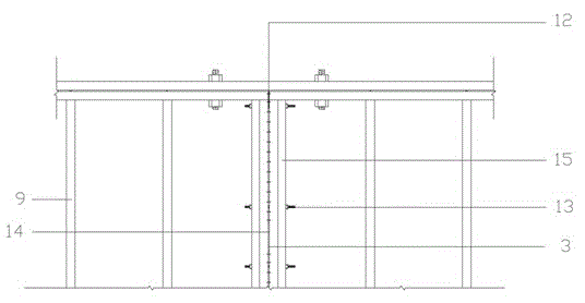 Connecting method for bamboo wood prefabricated wallboards