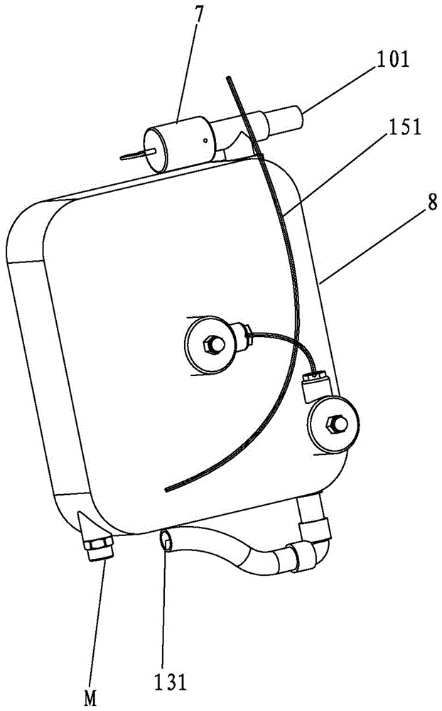 A wet electrostatic precipitator nozzle online clearing device