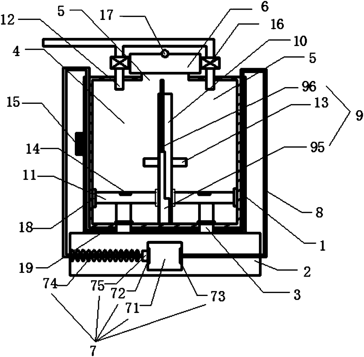 An anti-collision and anti-turbulence off-road vehicle fuel tank and its control system