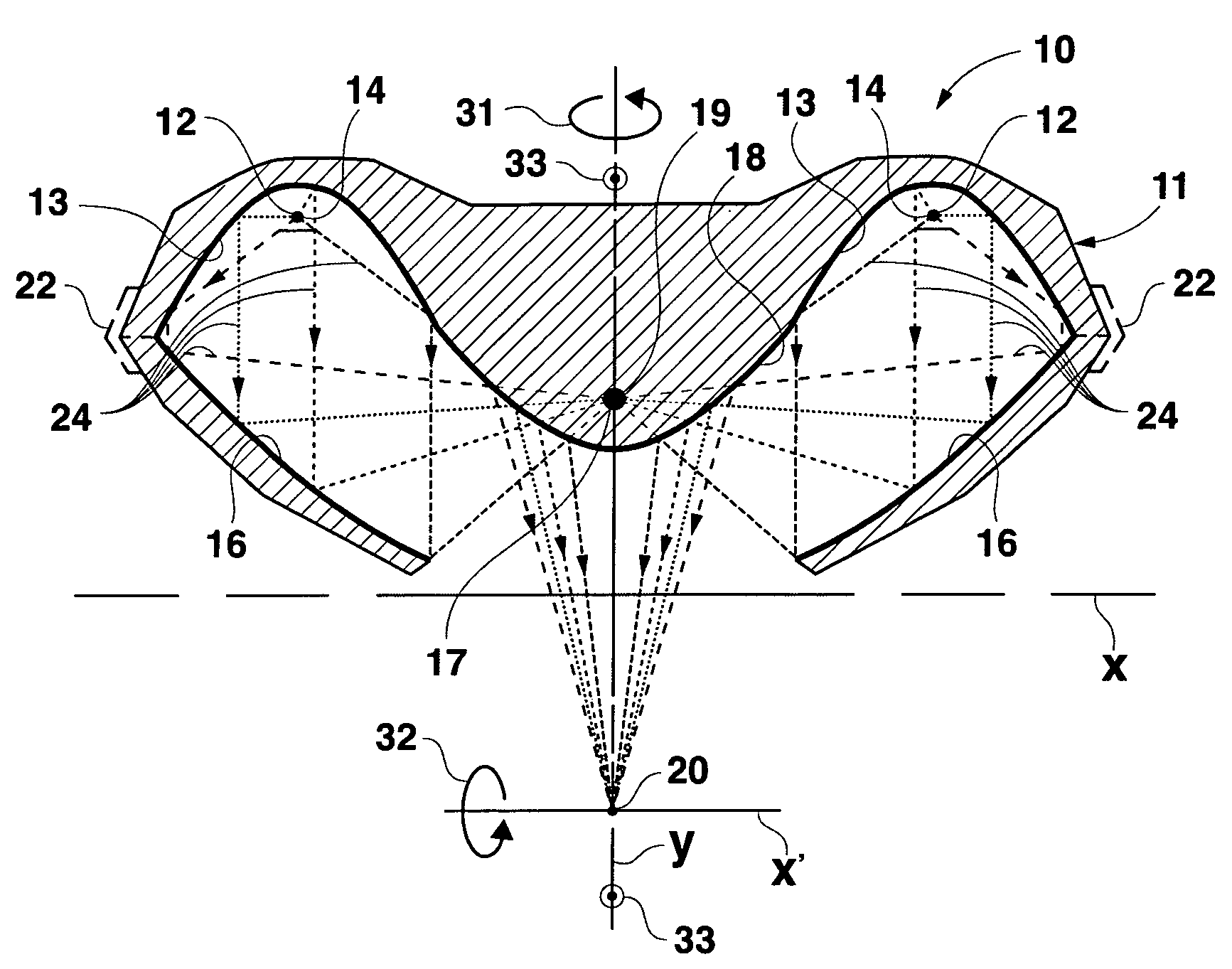 Energy concentrator system and method