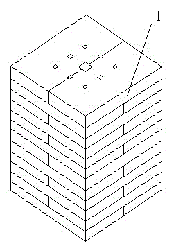 Construction method of block base