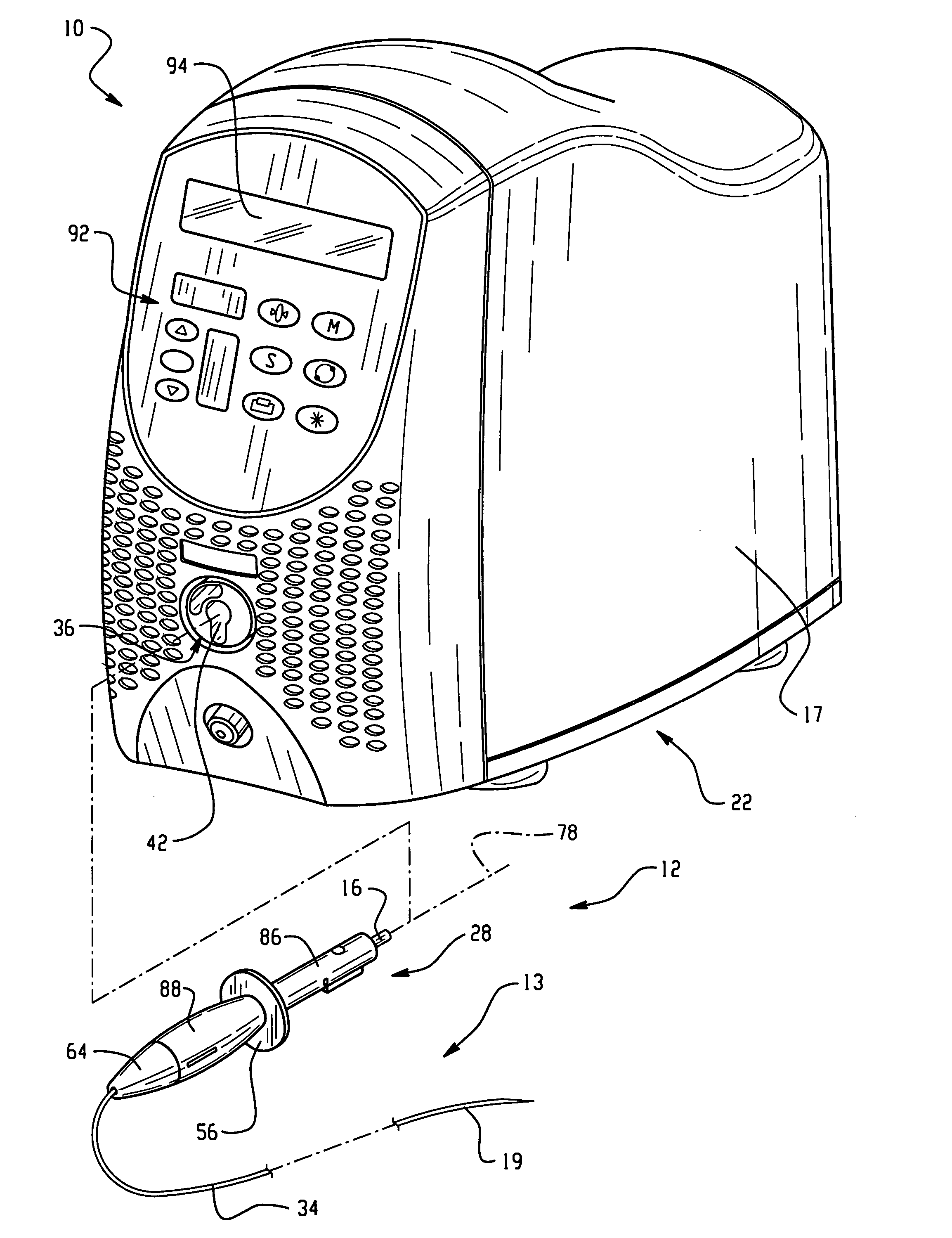 Energy delivery device with self-heat calibration
