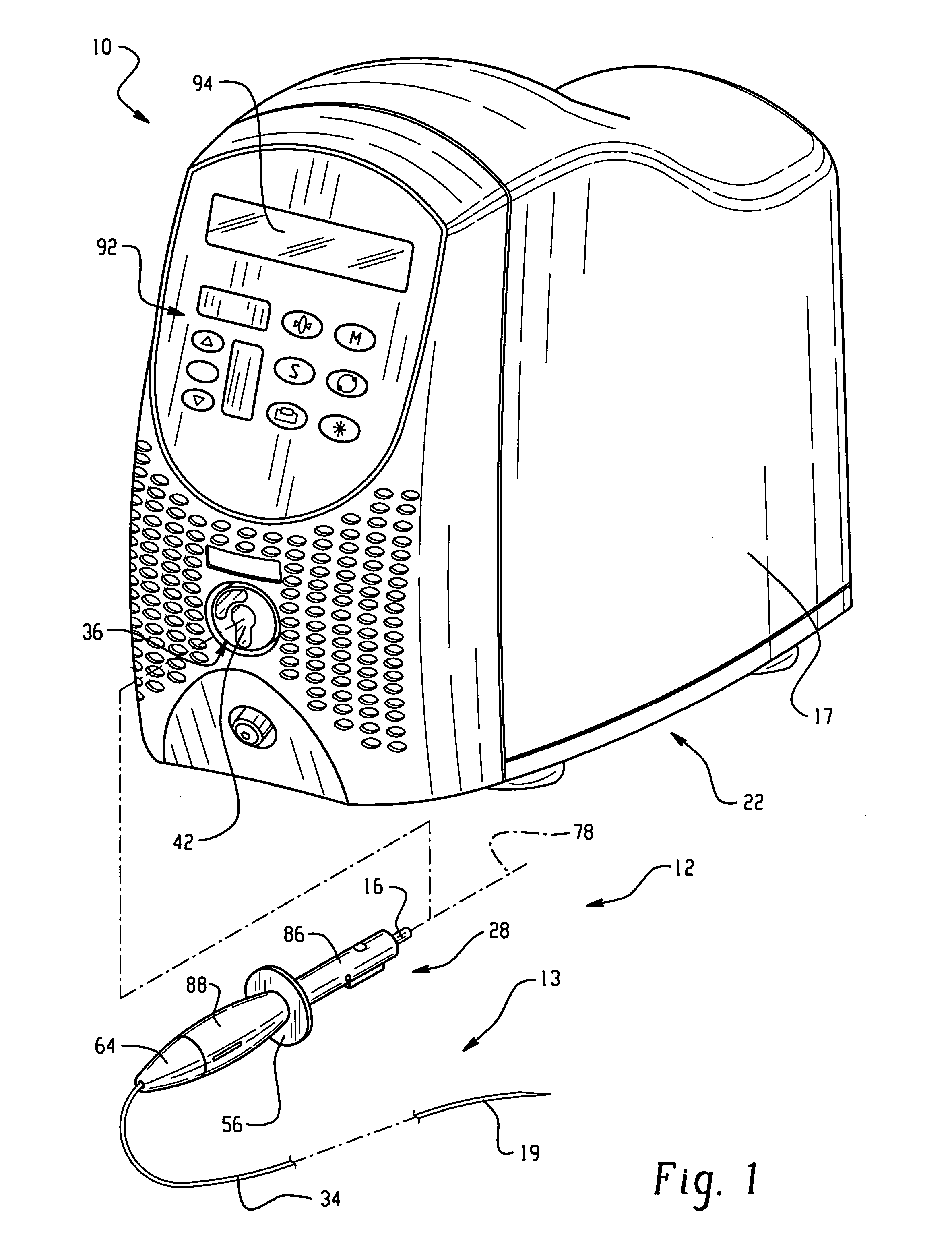 Energy delivery device with self-heat calibration