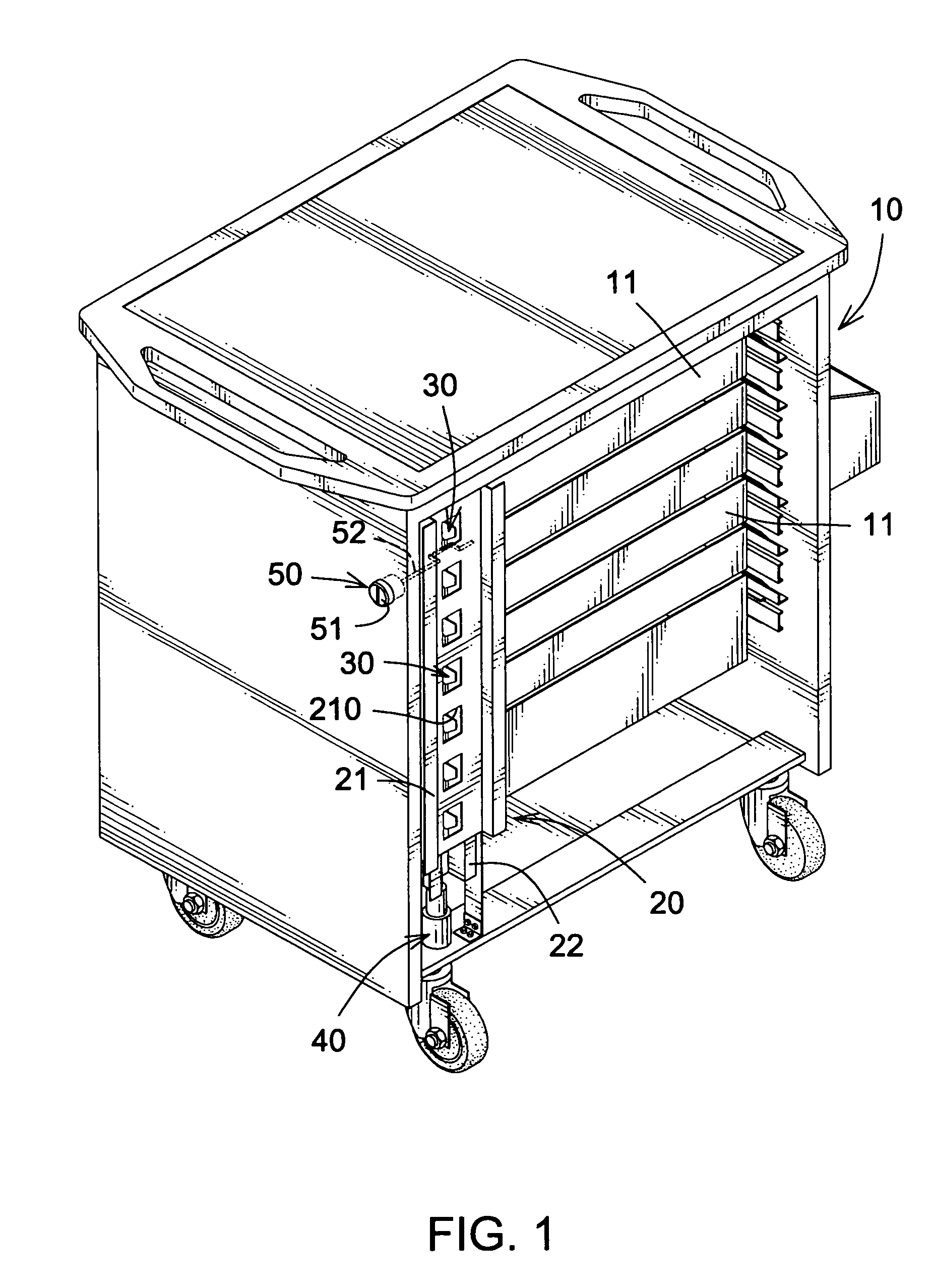 Cabinet safety device