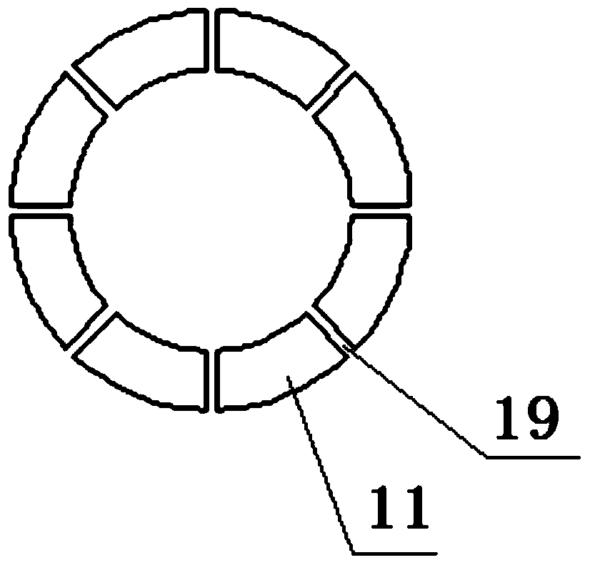Current lead structure for superconducting magnet