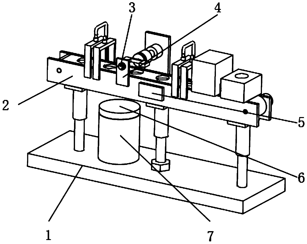 Code spraying printer for plastic packaging box and capable of facilitating ink adding
