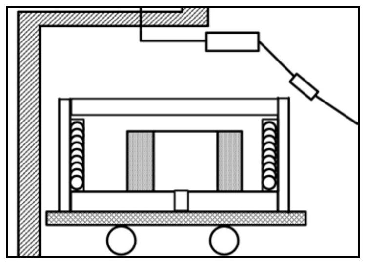 A device for controlling interlayer temperature based on electron beam fuse additive manufacturing