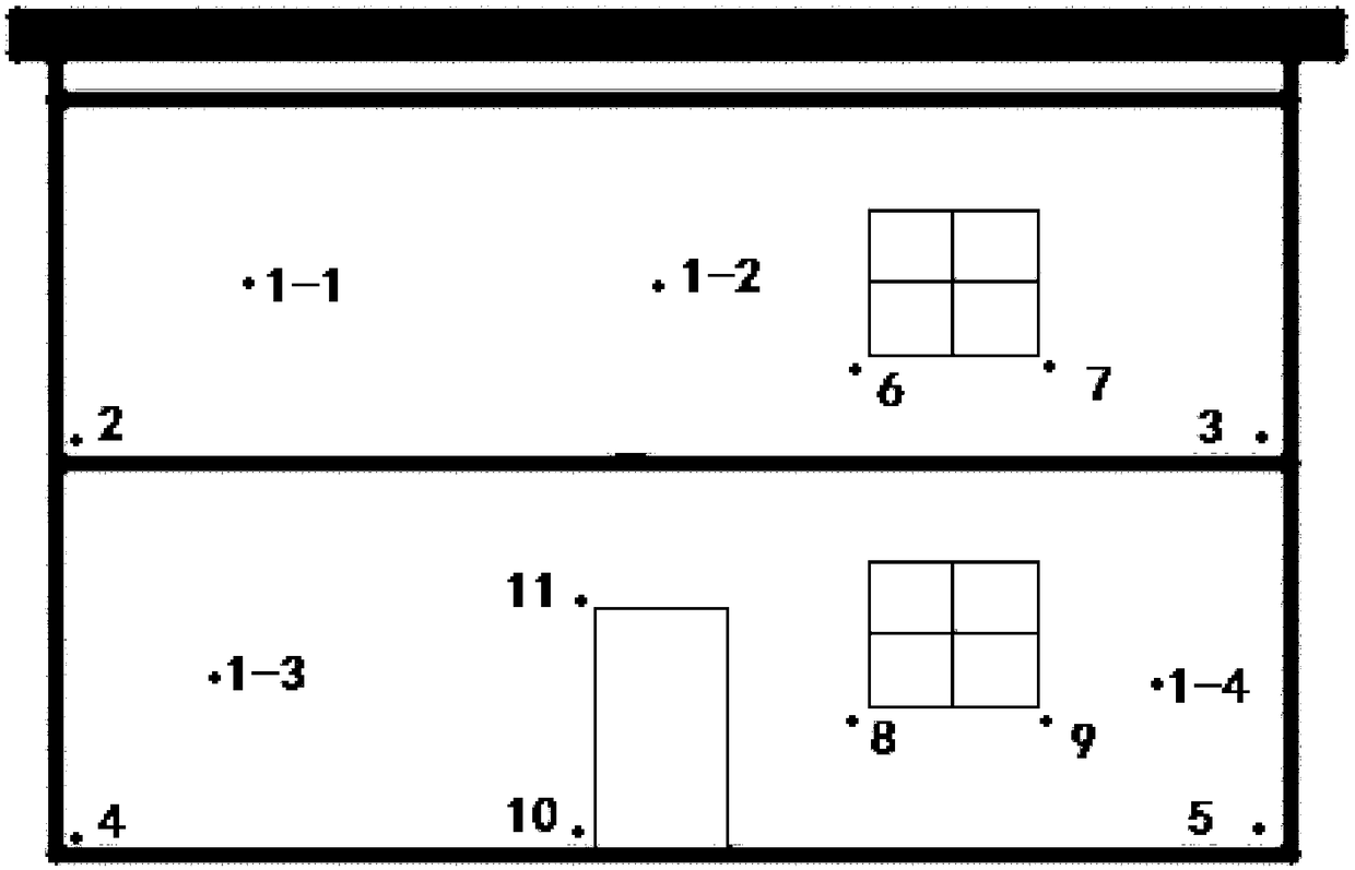 Building blasting vibration damage evaluation method based on high-speed photogrammetry