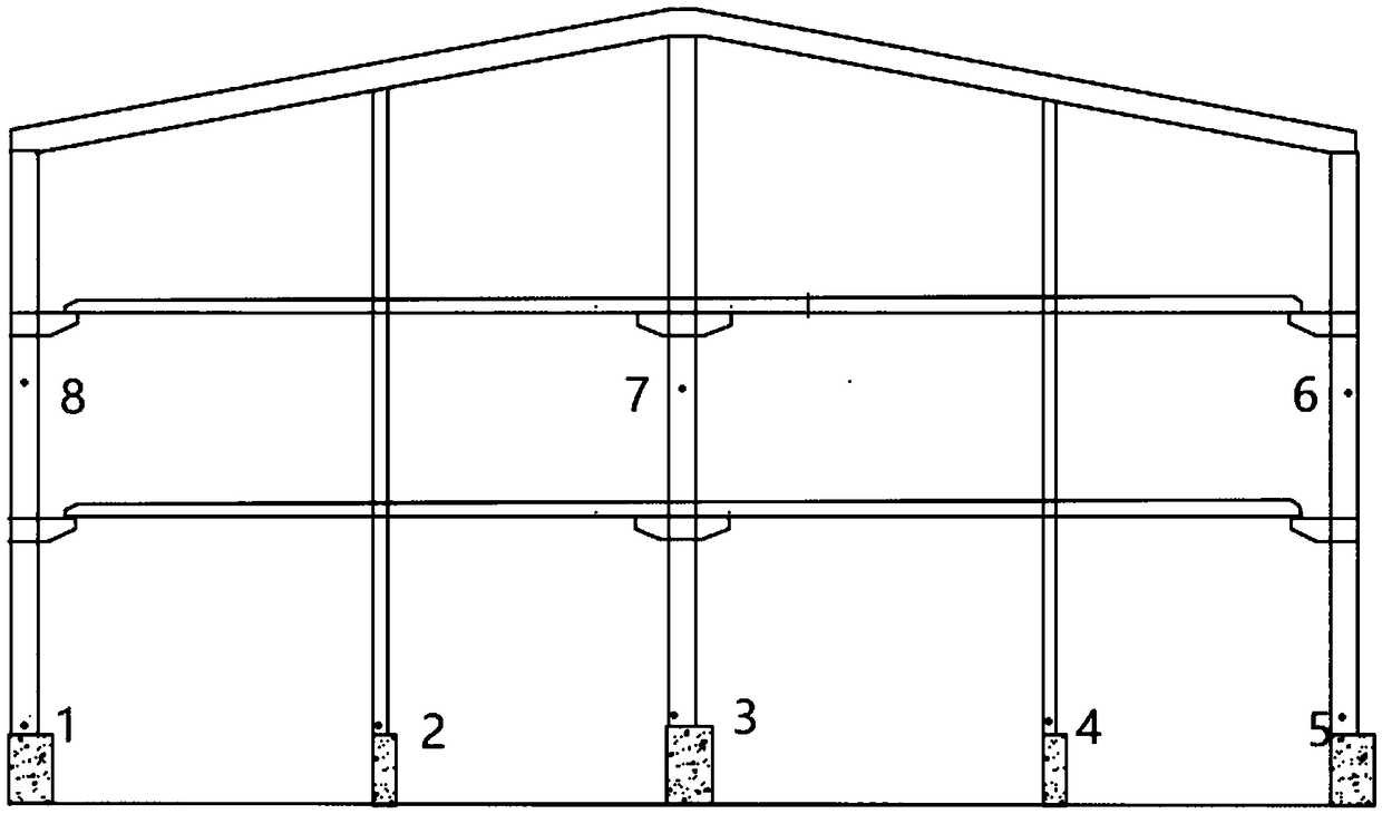 Building blasting vibration damage evaluation method based on high-speed photogrammetry