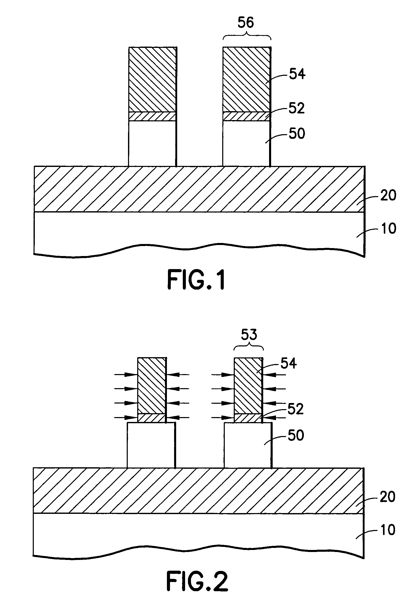 Pull-back method of forming fins in FinFets