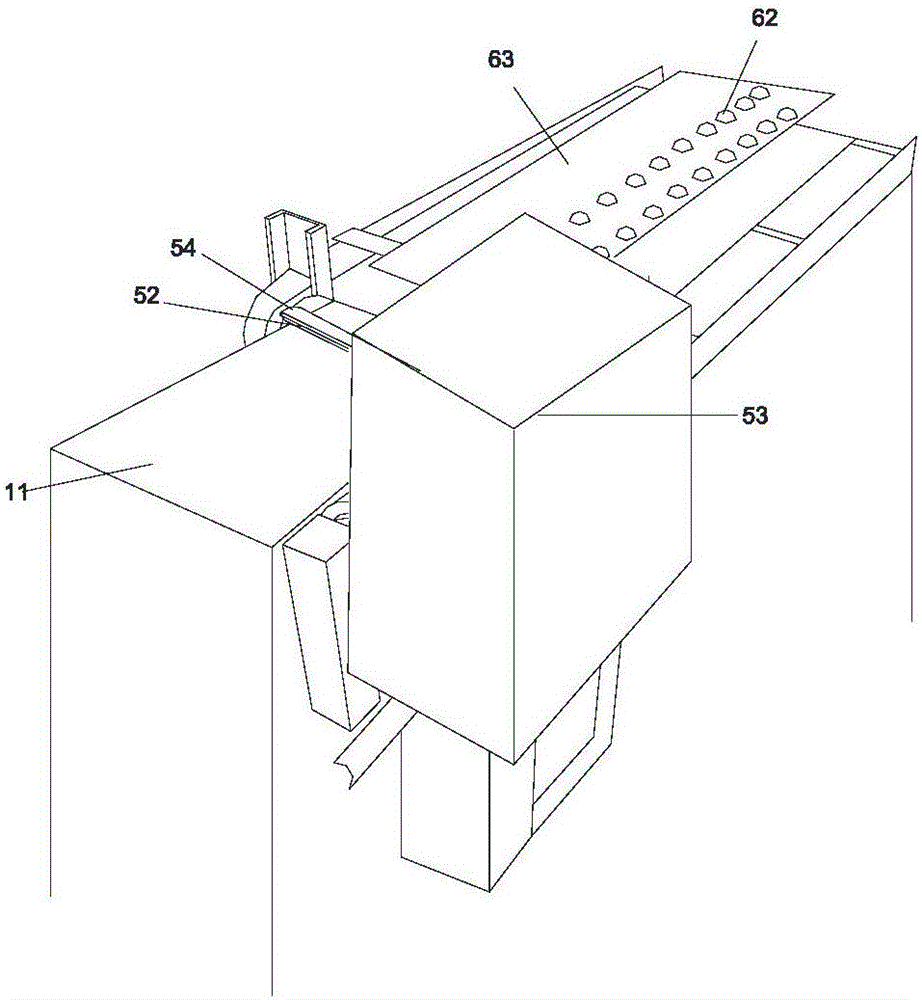 Valve sack processing device