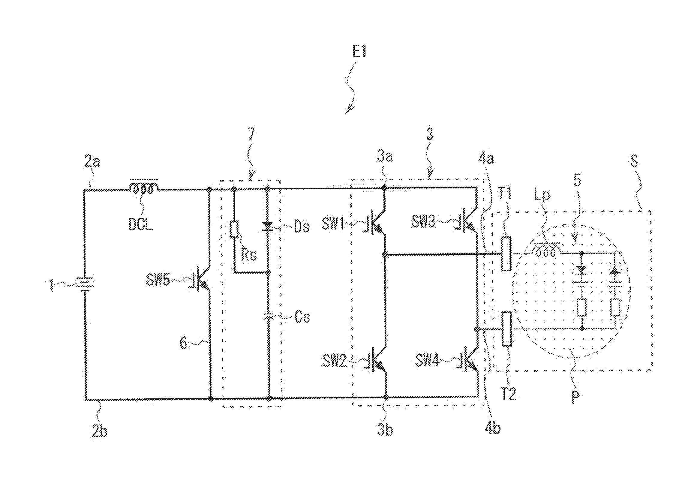 Ac power supply for sputtering apparatus