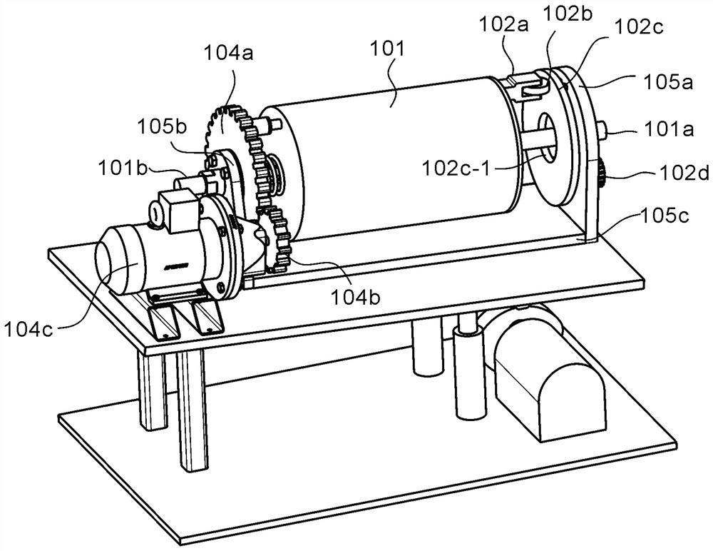 Automatic efficient grinding device