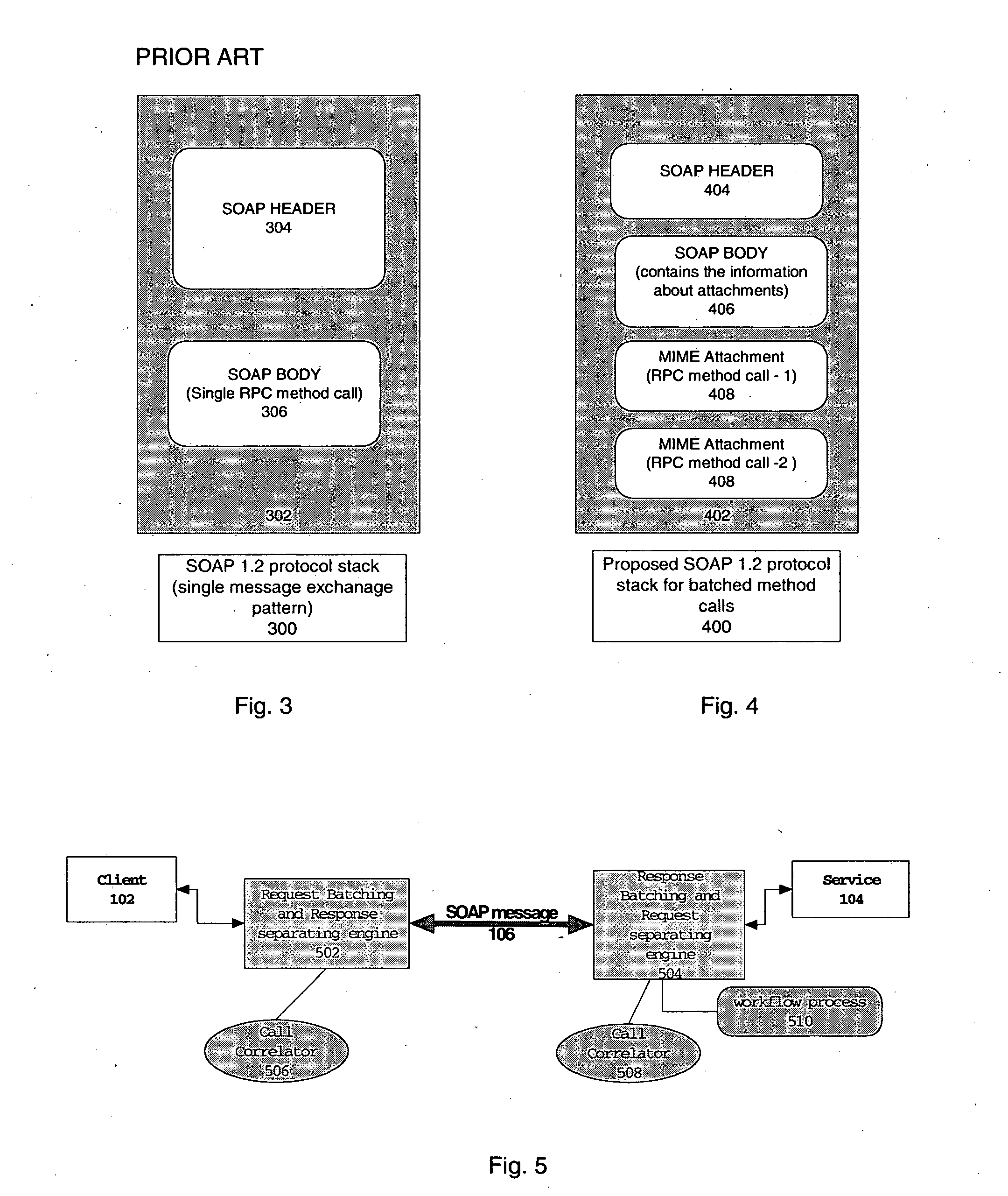 Method and apparatus for processing service requests in a service-oriented architecture