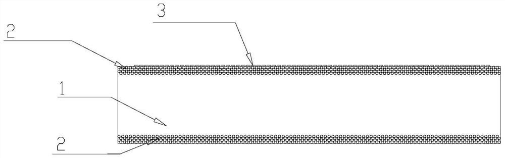 Diffuse reflection type calibration plate and preparation method thereof