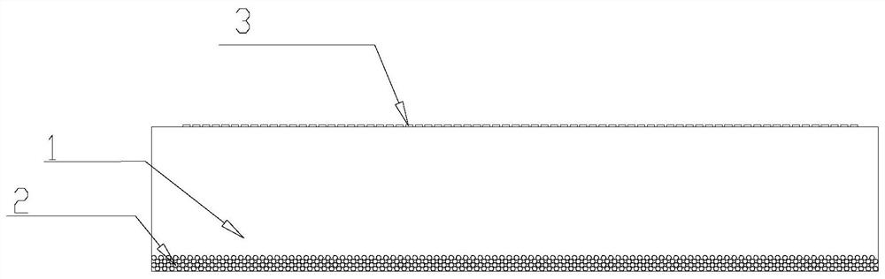 Diffuse reflection type calibration plate and preparation method thereof