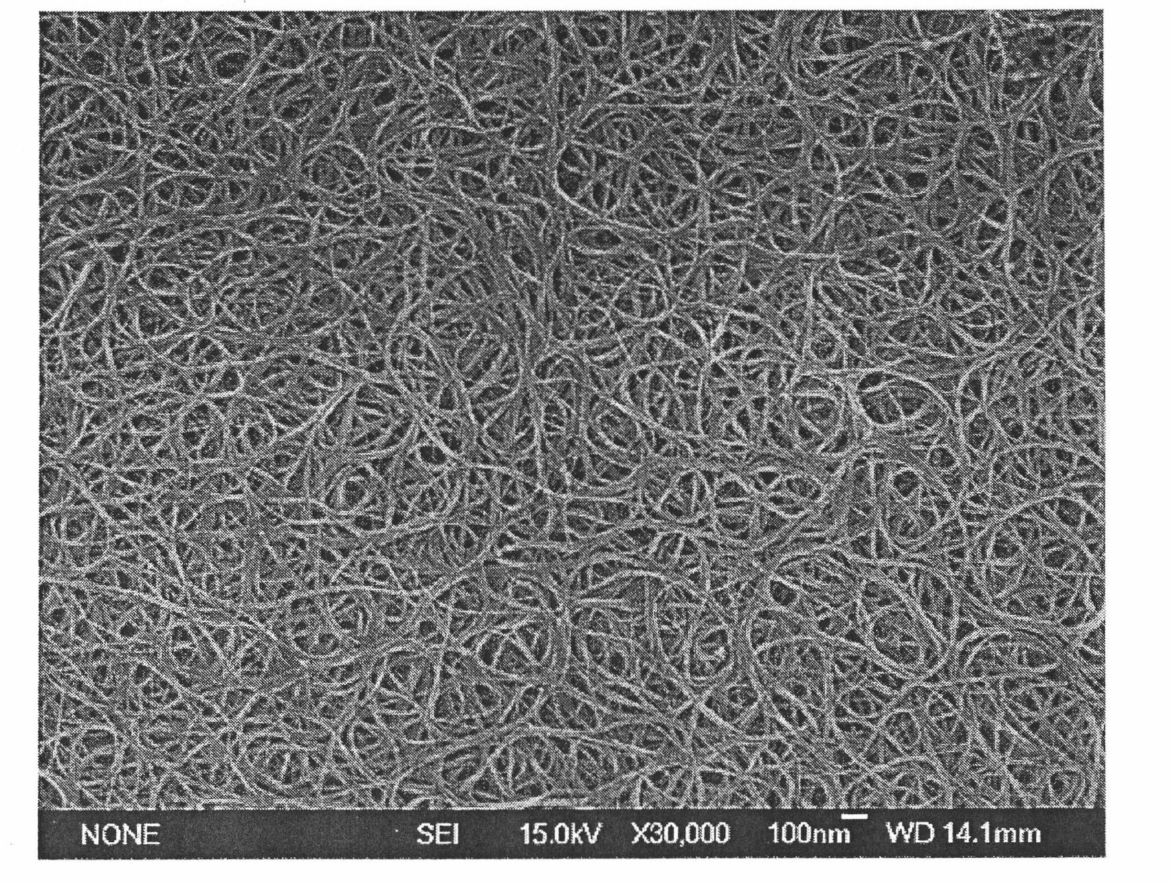 Preparation method of high-crystallinity double-walled carbon nano tube