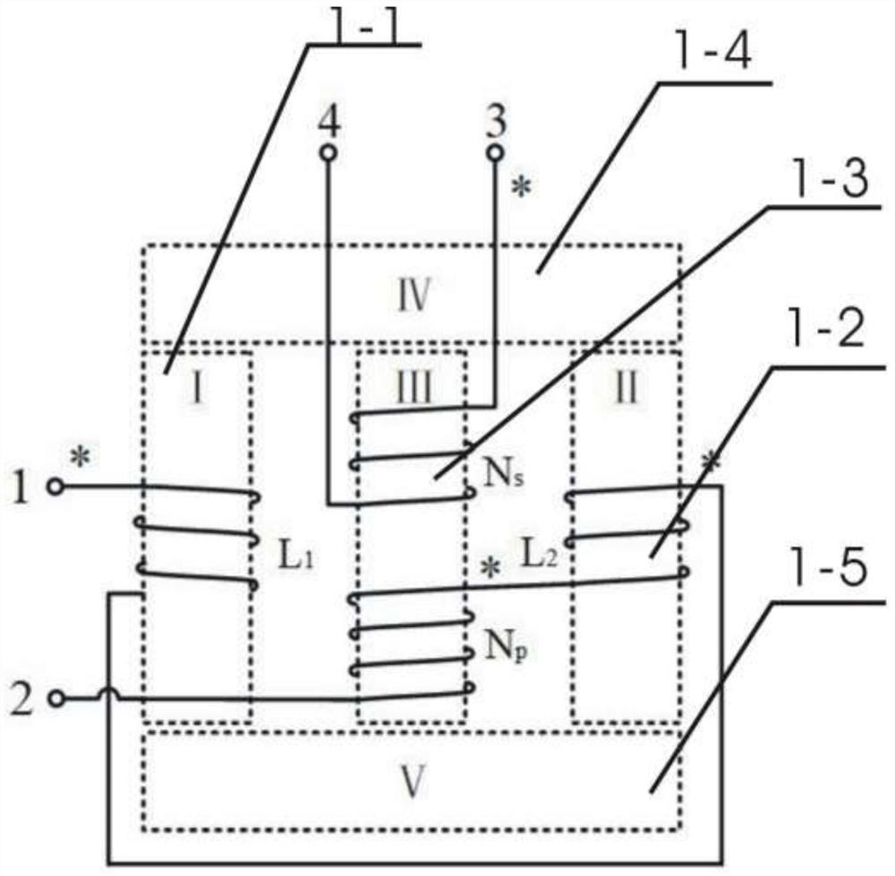 Magnetic integrated full-bridge LLC resonant converter