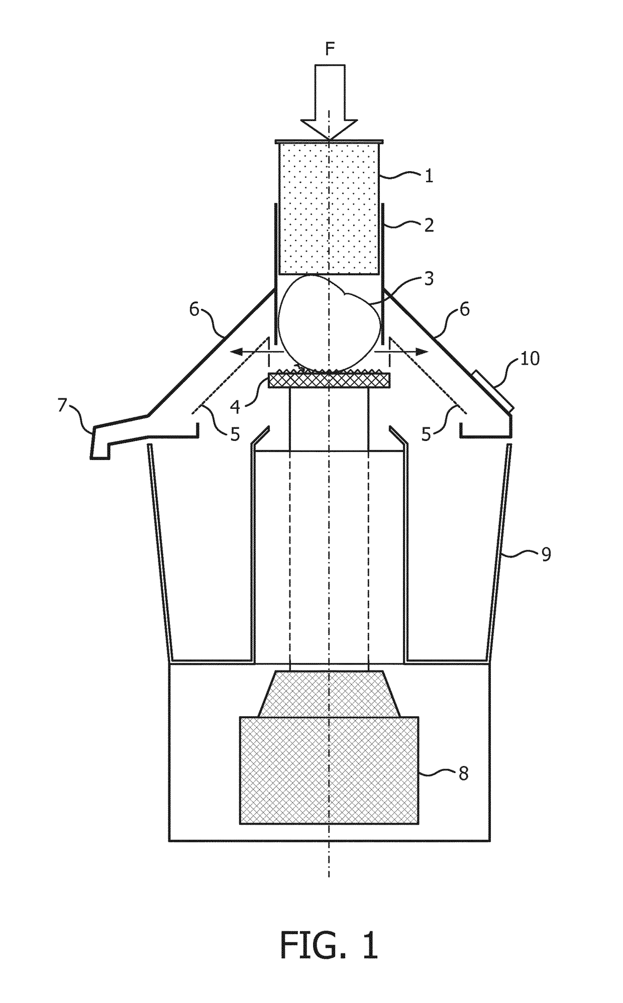 Electric food processing device