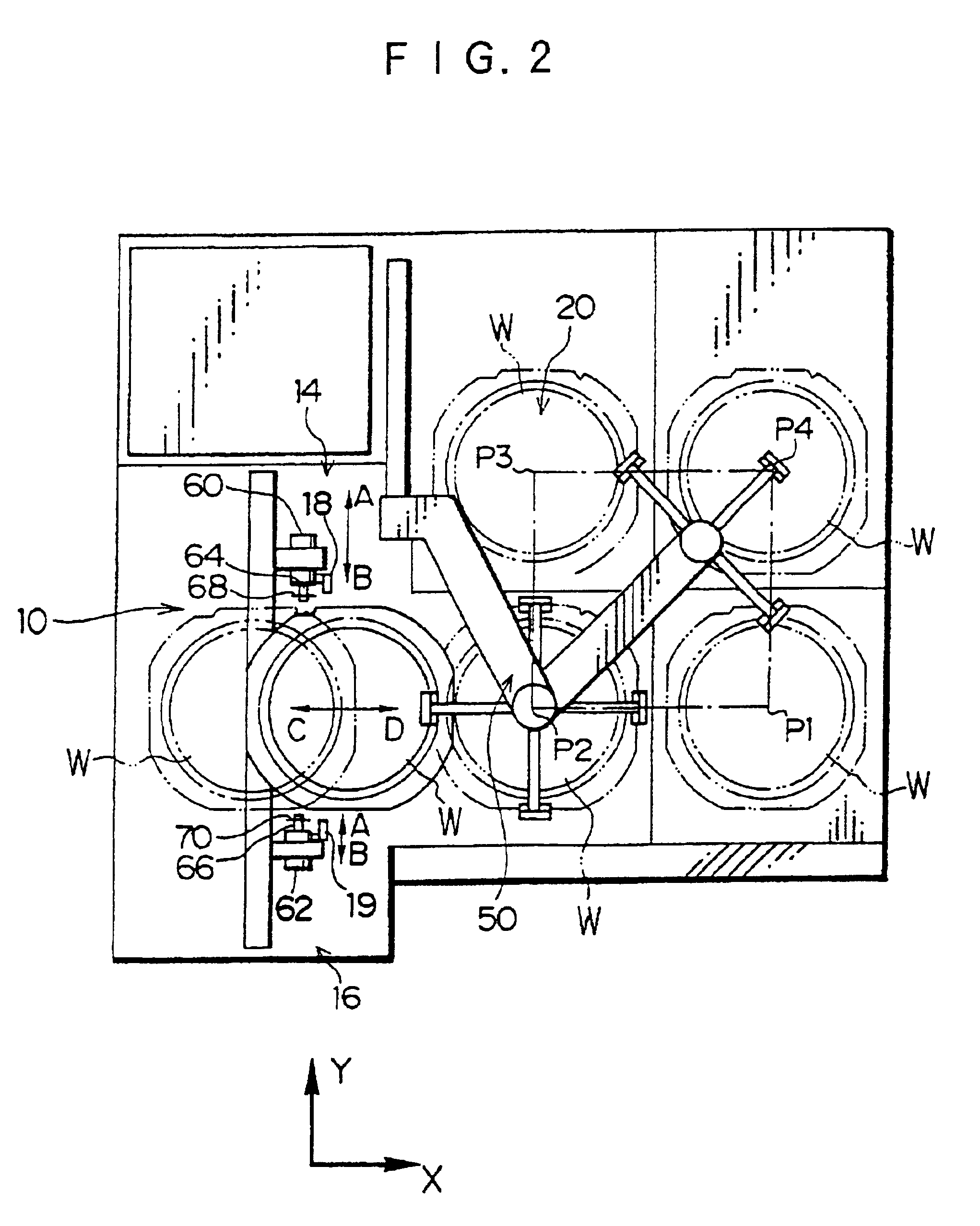 High speed method of aligning cutting lines of a workplace using patterns