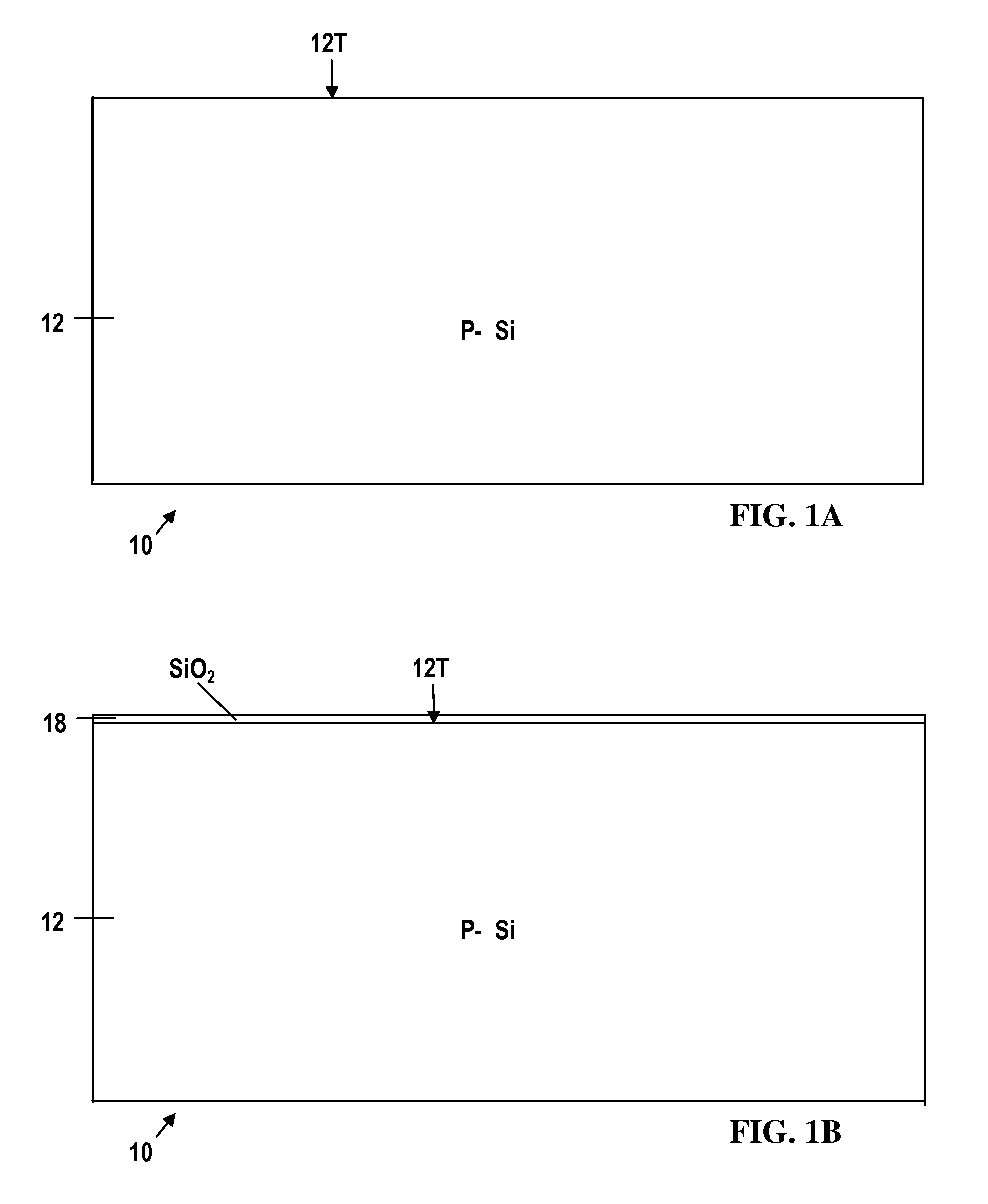 Ultra Thin Channel (UTC) MOSFET Structure Formed on BOX Regions Having Different Depths and Different Thicknesses Beneath the UTC and SourceDrain Regions and Method of Manufacture Thereof