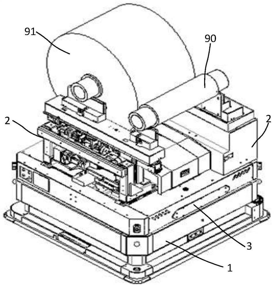 Double-lifting AGV