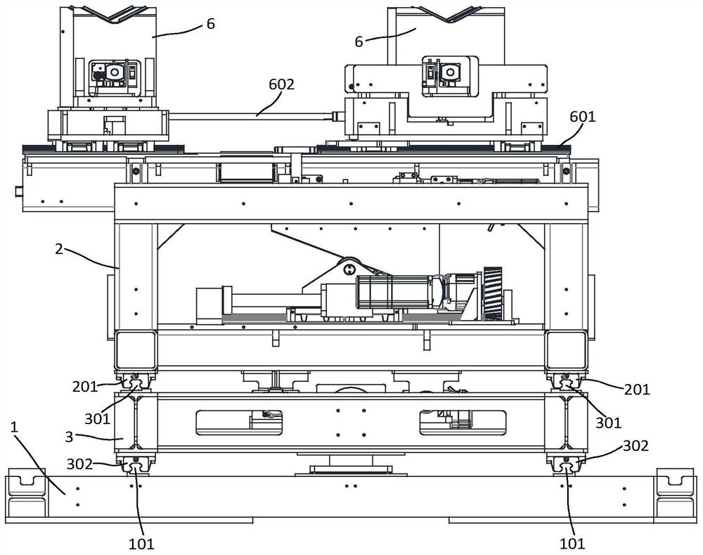 Double-lifting AGV