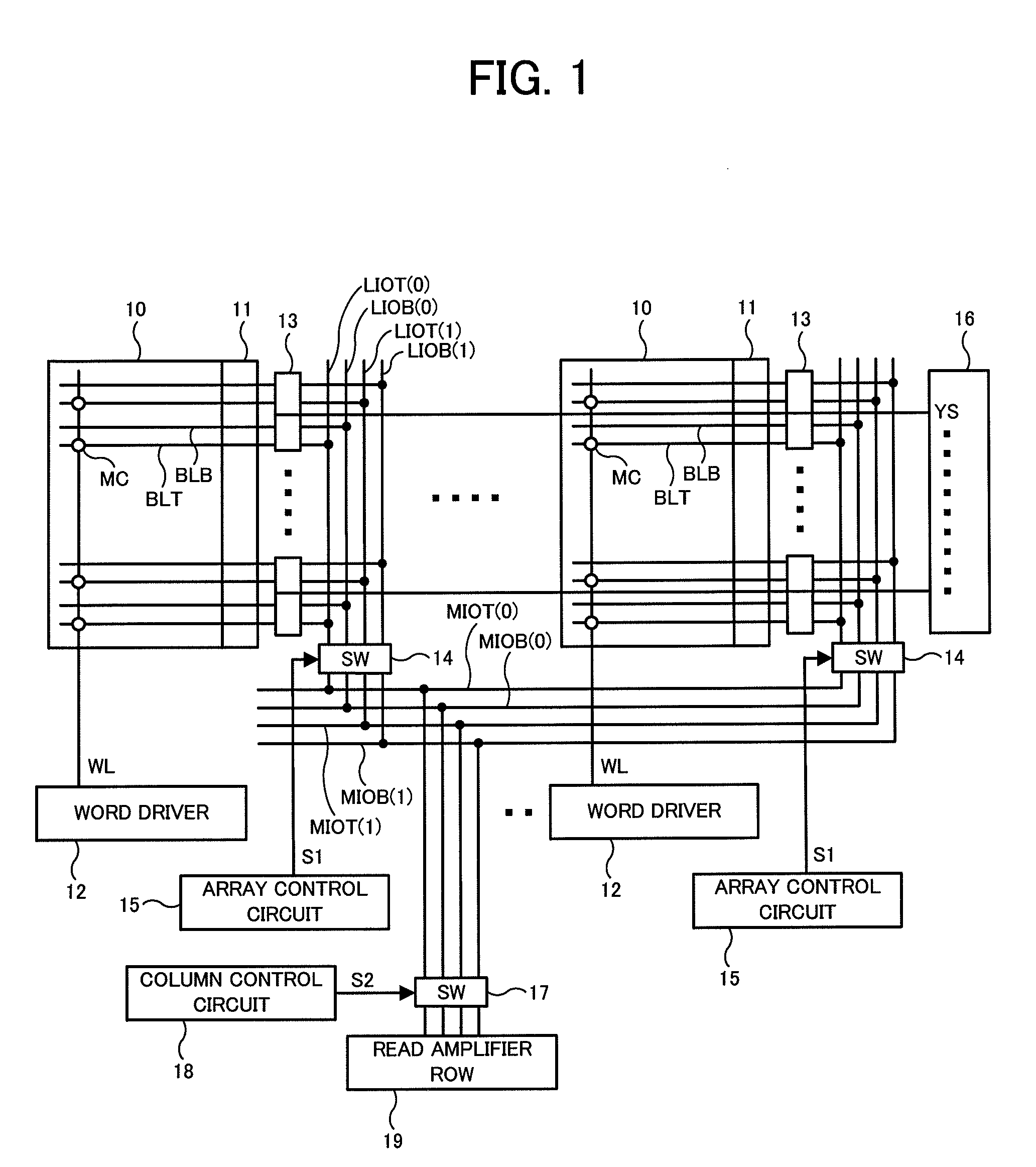 Semiconductor device and data processing system comprising semiconductor device