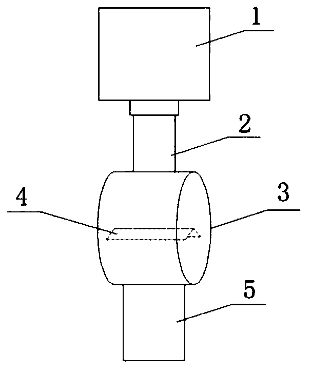 Anti-oil-spraying ventilating device