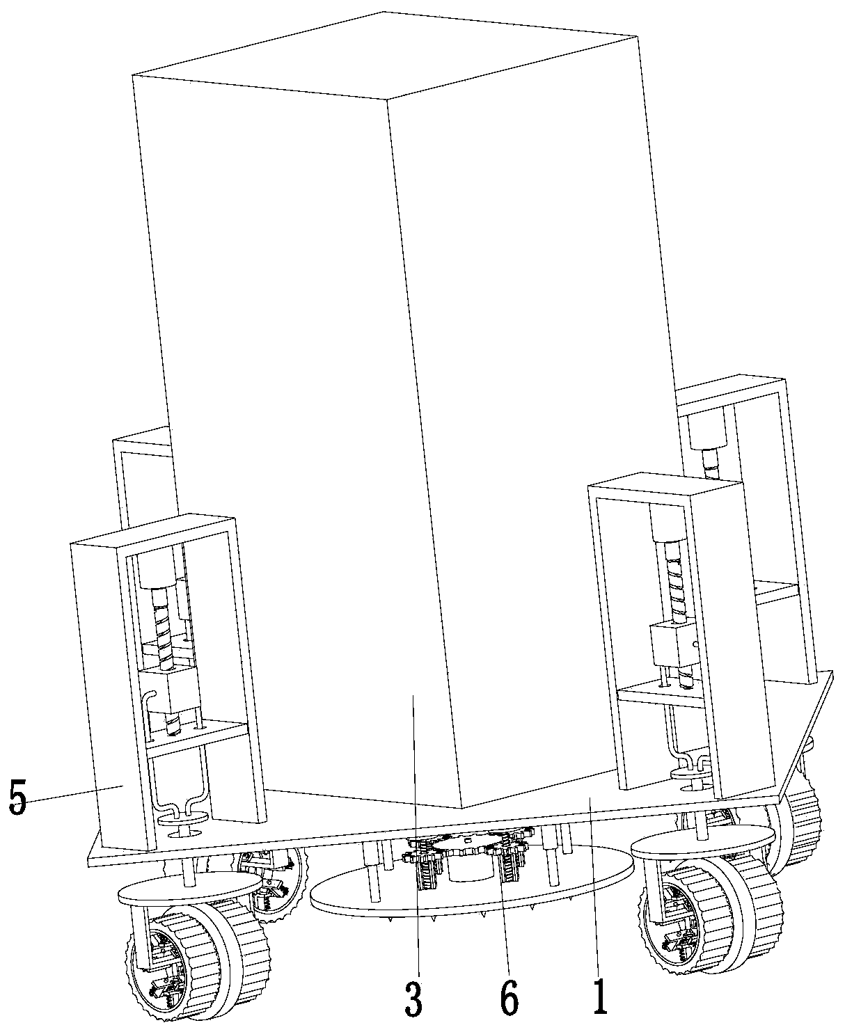 An intelligent electrical cabinet for temporary work