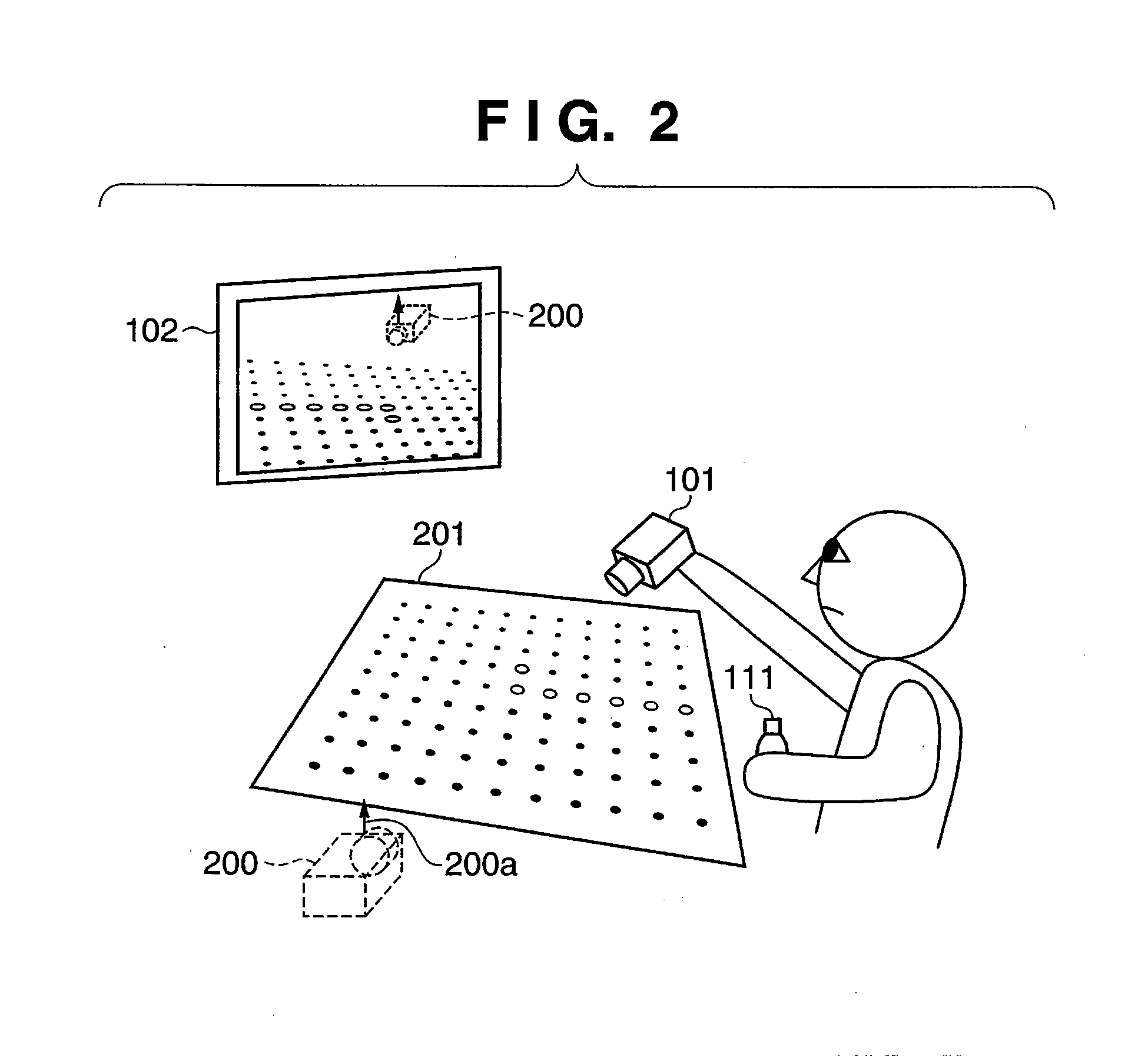 Image capture environment calibration method and information processing apparatus