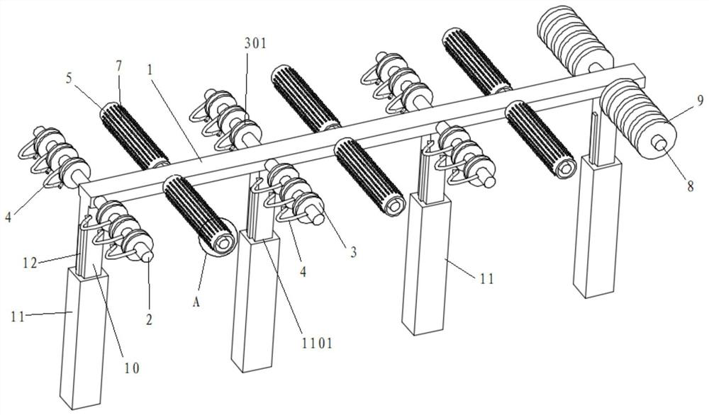 Drawing frame for drawing frame