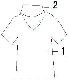 Fragrant short sleeve shirt with detachable collar