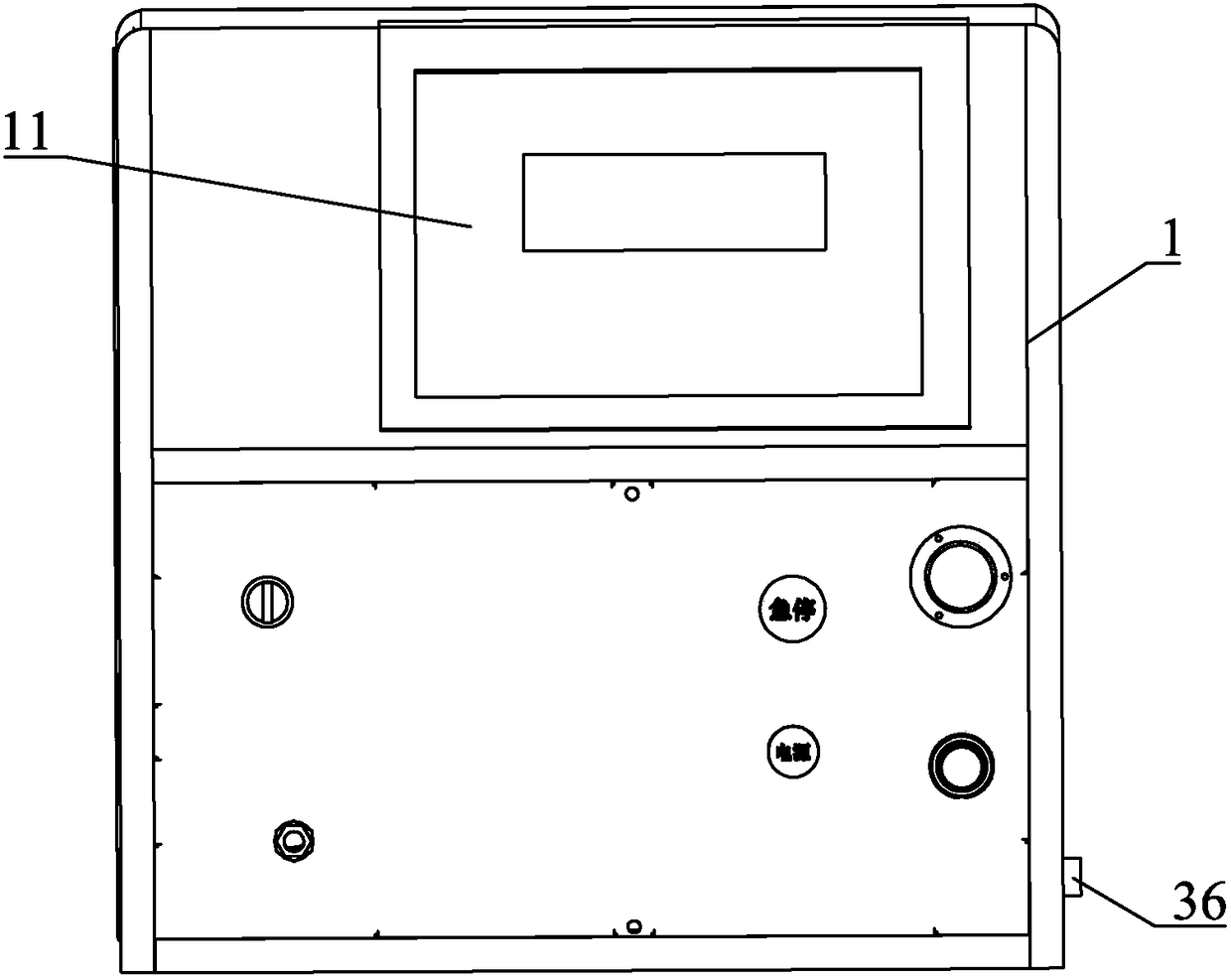 Solid carbon dioxide cleaning machine