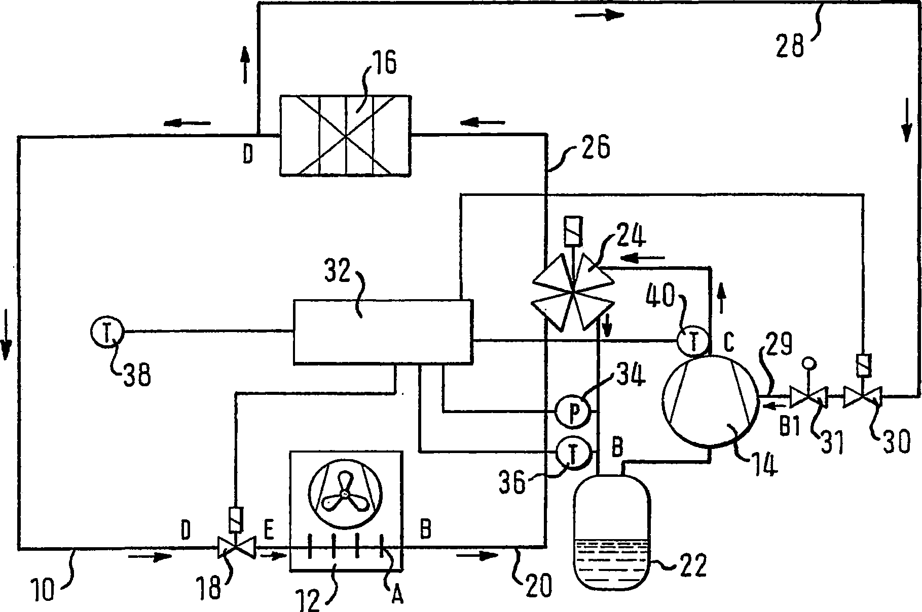 Refrigeration machine and method for operating refrigeration machine