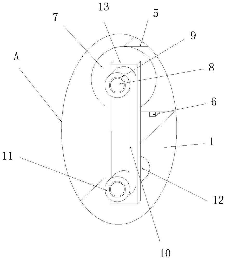 Middle plate appearance defect detection device for automatic production line