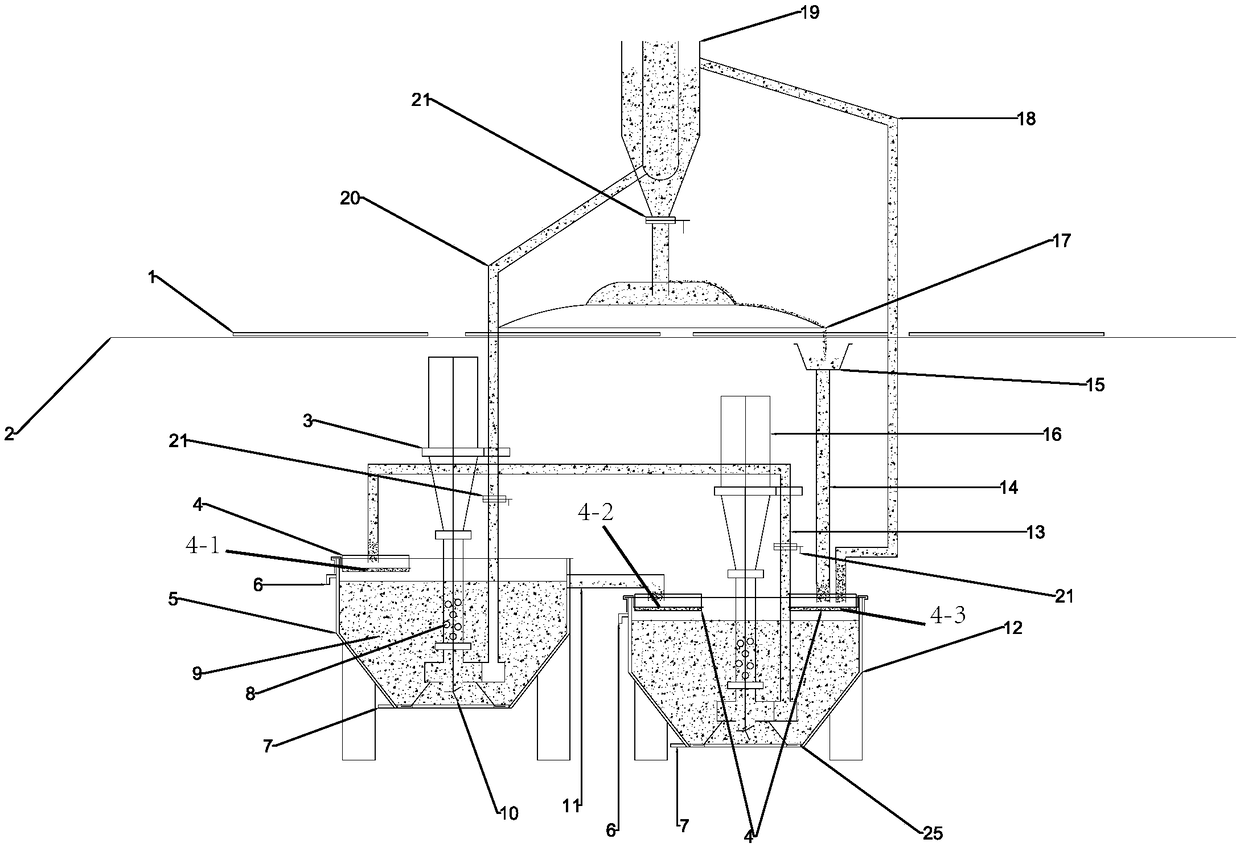 A kind of glazing method with stable temperature glazing of glaze slurry