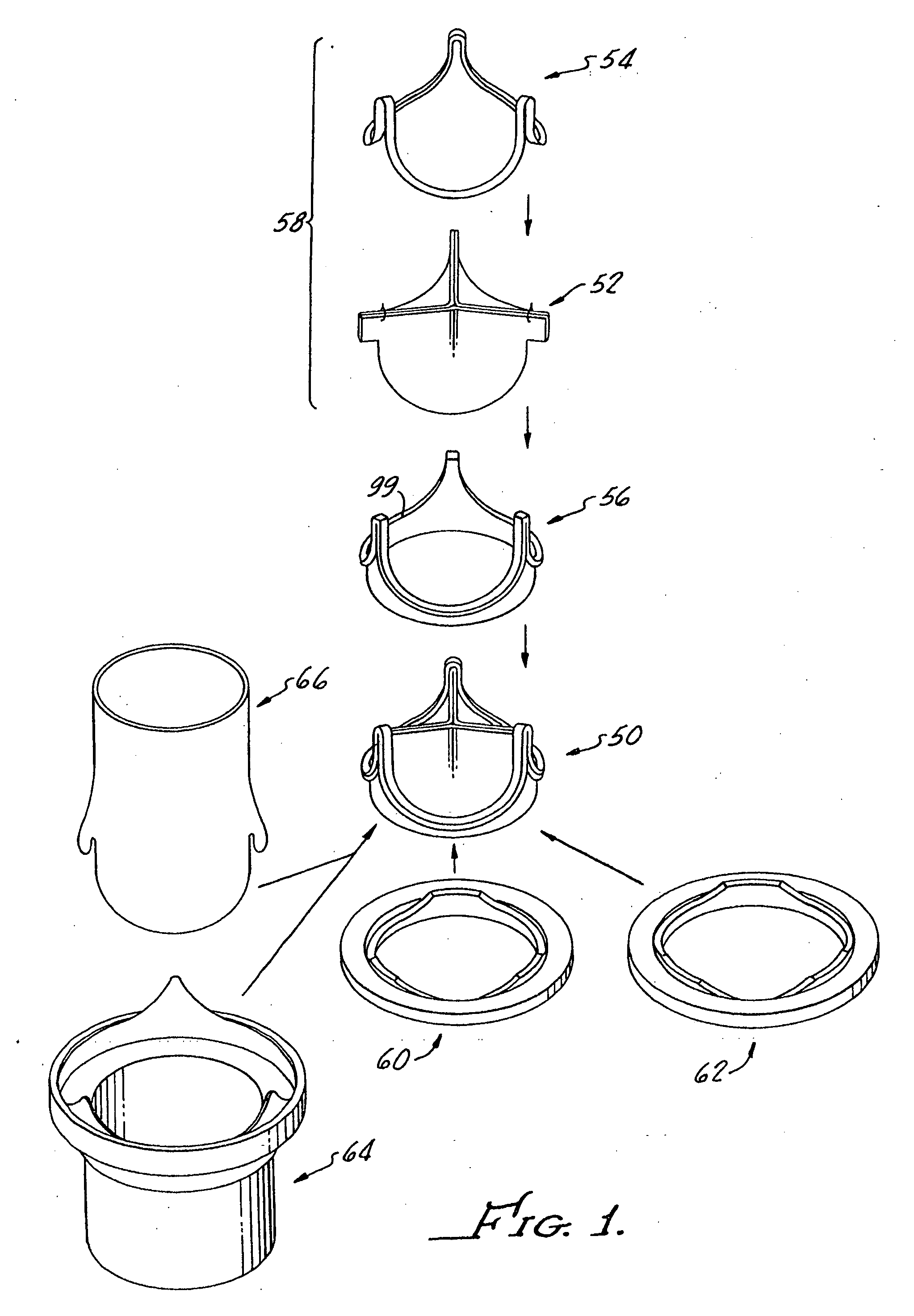 Contoured heart valve suture rings