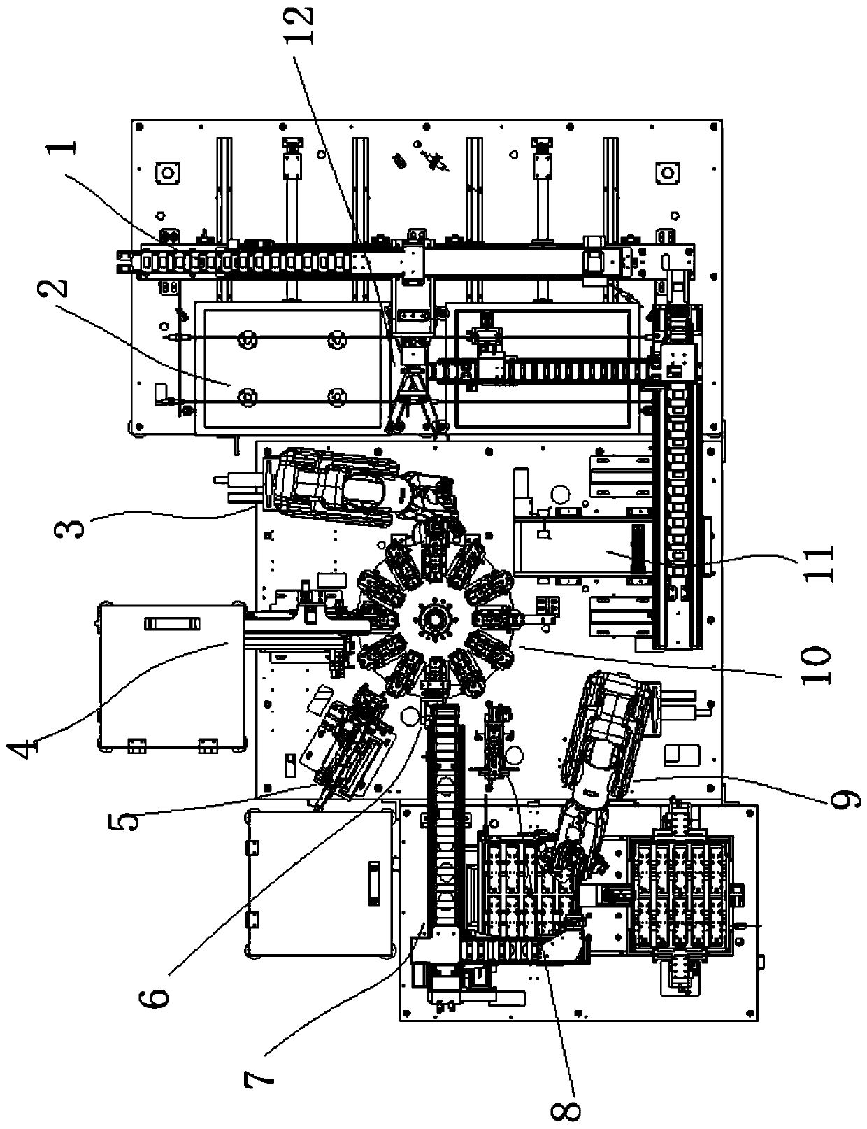 Remote-control unit assembling equipment