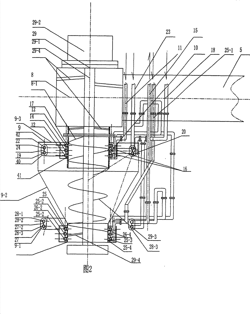 Method and apparatus for humidifying multi-stage spraying powdery materials and powder dust-free loader based on multi-stage spray powder humidification
