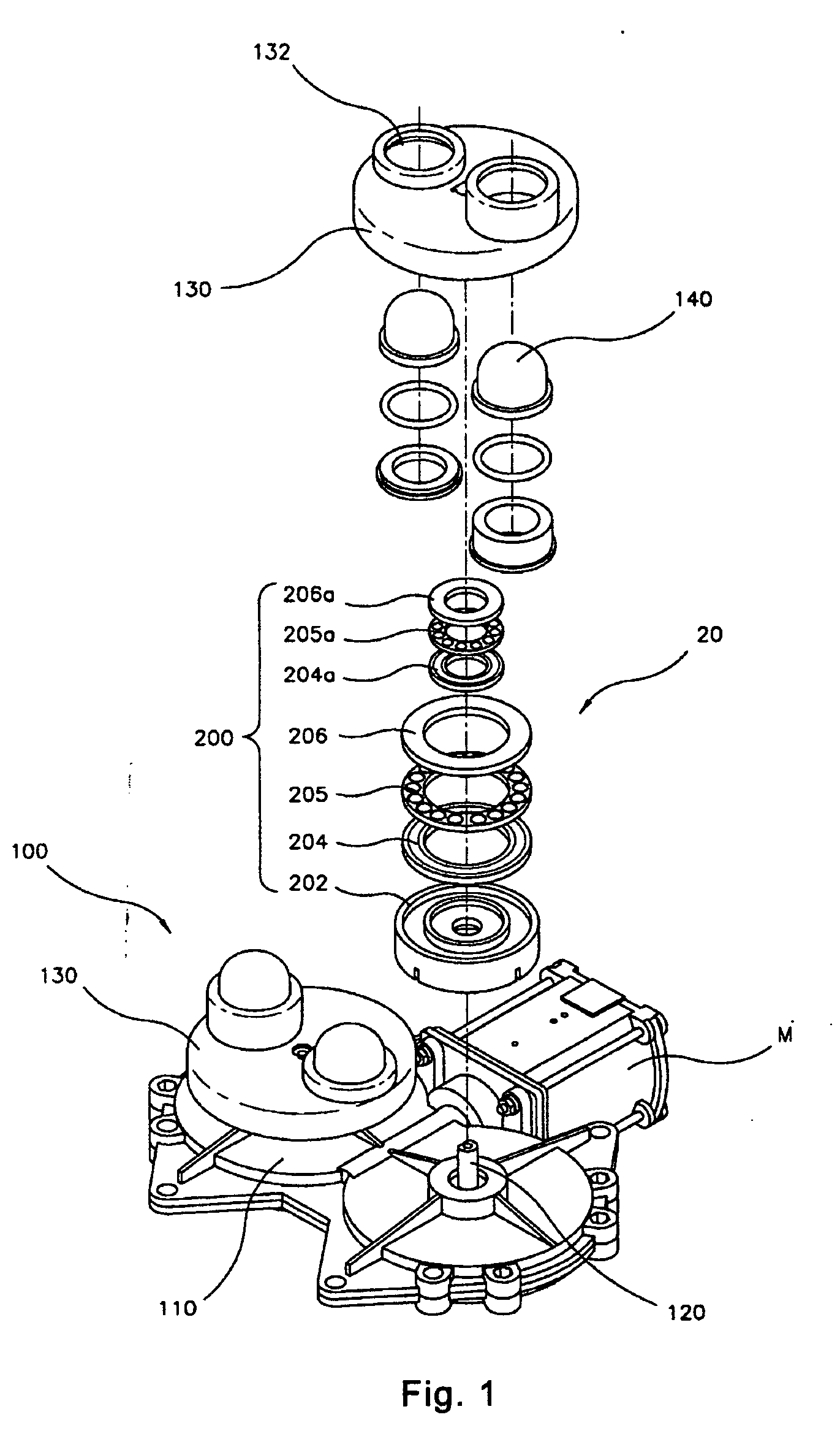 Far infra-red ray and anion emitting thermal rotary massage device for decreasing the fat in the abdominal region of a human body
